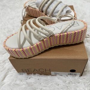Eli tie up platform sandals